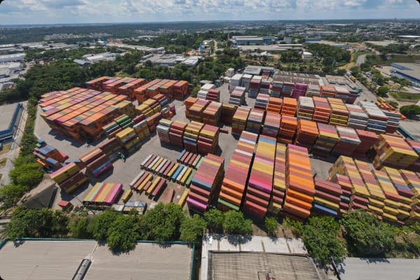 Localização estratégica do depot